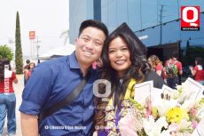 Corey Fong y Amanda Cristoba