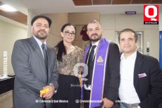 Roberto Cabrales, Marcela López,  José Alfredo López Herrera y Luis Cabrales