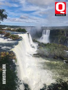 Ubicadas en Sudamérica, entre Argentina y Brasil, se encuentran las Cataratas del Iguazú