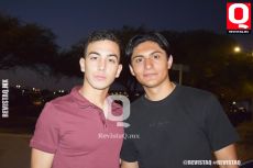 Hugo Llamas y Victor Almaguer