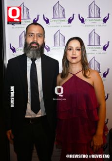 Luis Felipe García y Mariana Castellanos.
