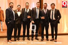 Luis Liceaga, Mauricio Zúñiga, Rubén Hurtado, Enrique Eixeres, Gerardo Obregón y Fernando León