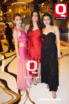 Daniela Magaña,  María Uriarte y Daniela Blanco