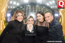 Denisse Martínez, Yaria Miranda, Paola Ortiz y Mariano Brito