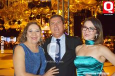 Xochitl Guzmán,  Mario Ramírez y Liz Ramírez
