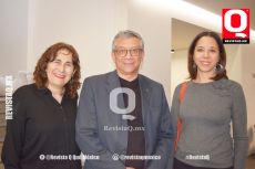 Guadalupe García, José Ángel Chavarria y Elsa Guerra