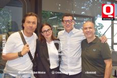 Juan Peréz, Lorena Márquez,  Sebastián Beltrán y Juanjo Vázquez