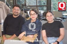 Manuel Ruiz, Angélica Ruiz y Ana Pau Ruiz