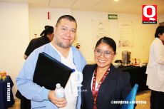José Manuel Hernández y Karen Gutiérrez