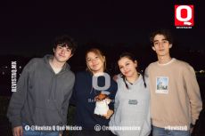 Miguel Sánchez,  Mariana Melgoza, Miranda Martínez y Emiliano Galicia