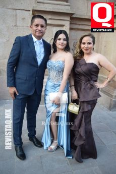 Gerardo Sosa, Luisa Sosa y Edith Rodríguez