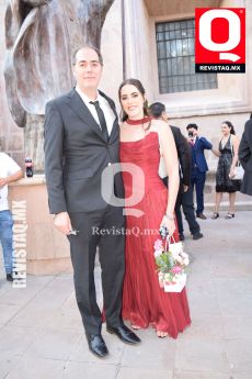 Sergio Márquez y Melissa Márquez, padre e hija