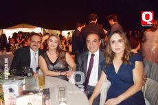 Benjamín Reyes, Blanca Sánchez, Ramiro Álvarez y Lissette  Zarate
