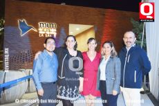 Jesús Adame,  Alma Rabago,  Yanoe Murguia y Ricardo Buitrón
