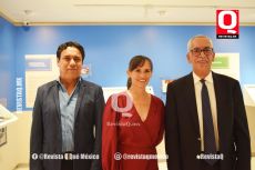 Mtro. Jesús Barroso, Mtra. Sandra Zapiain y Dr. Leopoldo Ángeles