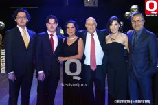 Jorge Zarandona, Iñaki Zarandona, Frida Vázquez de Zarandona, Jorge Zarandona, Gisela Cárdenas y Eduardo Rubalcava