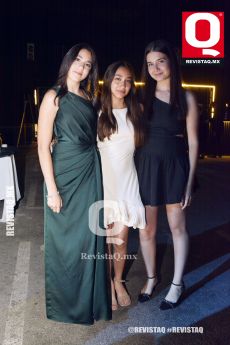 Nuria Obregón, Daniela Enríquez y María Emilia Padilla