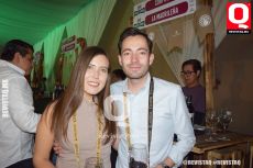 Karla Almaraz y Raúl Arevalo