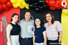 A  Fernanda Segura,  César Segura,  Gabriela Segura y Gaby Ramírez
