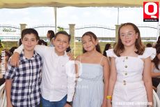 Wenceslao Oñate, Rafael Ojeda, Emilia Palomo y Giovana Aguiar