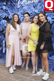 Andrea Hernández, Sofía Chávez, Marisol Matos y Sofía Ramírez