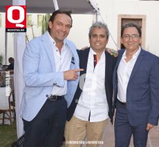 Fernando Barba, Juan Rodea y Rafael Rivera