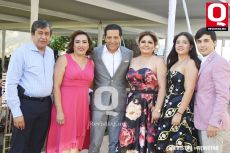 Francisco Carpio, Marisela Lara, Luis Eduardo Rodríguez, Adriana Guzmán, Alondra Rodríguez y Daniel Becerra