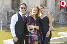 Marcelo Córdova, Vivian León y Ana Paula Córdova