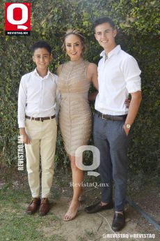 Marcelo Álvarez del Castillo, Betty de la Torre y Emiliano Álvarez del Castillo