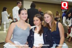 A   Lucía Garza, Ana Pau Berlanga y Gabriela Mena