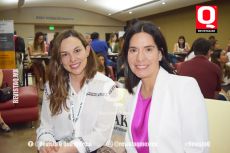 Diana Elizondo y Cecilia Azcunaga