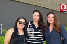 Wendy Díaz,  Amelia Mendoza y Ana Lilia León