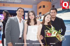Ricardo Sánchez,  Karen López,  Brenda Aguilar y Alan Robledo