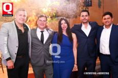 Esteban García, Alejandro Villalobos, Liz Villalobos, Ricardo Villalobos y Misael Chávez