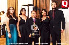 Pamela Padilla, Minerva Rodríguez, Vicente Padilla, Paulina Padilla y Gilberto Muñoz