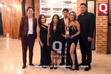 Lulu Solano y familia.