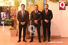 Israel Rocha, Edgar Aguilera y Oliver López