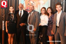 Paloma Pedrero, Elias Sarkís Abdala ,Gibran Sarkís y familia