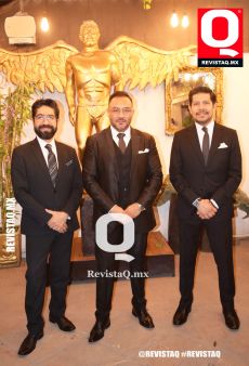 Javier Cruz, Edgar Aguilera y Antonio Moreno