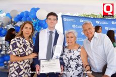 Ana Blanco, Luis Farriols, María León y Jesús Blanco