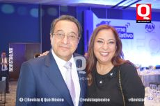 Miguel Salim y Yamile Abugaber