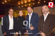 Carlos Reyes, Gaby Méndez, Daniel  Viliesid y Federico Perez