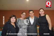 Donají Peréz, Laura García,  Gabriel Pruneda y Joselyn Moreno