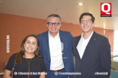 Lizett Guijosa, Willy Ortiz y Luis Manuel Acosta