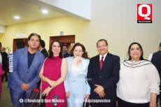 Paquito García , Katya Morales, Claudia Aranda,  Fernando Márquez y Edith Valtierra