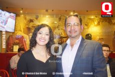 Amanda Bermejo y Eduardo Flores