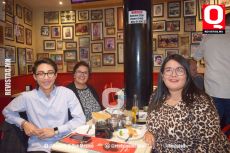 Bruno Dape, Carmen López y Alexa López