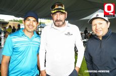 Carlos Cruz, Memo Román y Francisco Guache