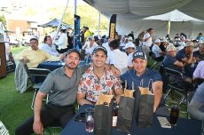 Lic. Rodrigo Corral, Enrique Álvarez y Carlos Ramírez
