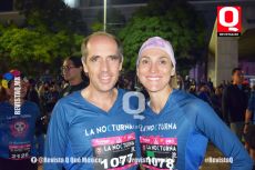 Enrique Castro y Jennifer Marrón